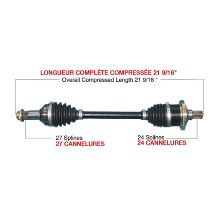 TrakMotiveHD Complete HD Axle (216463)