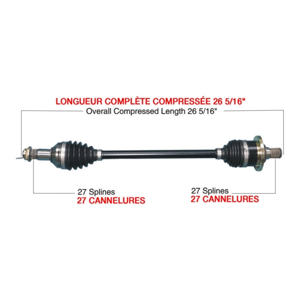 TrakMotiveHD Complete HD Axle (216466)