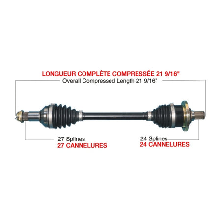 TrakMotiveHD Complete HD Axle (216468)