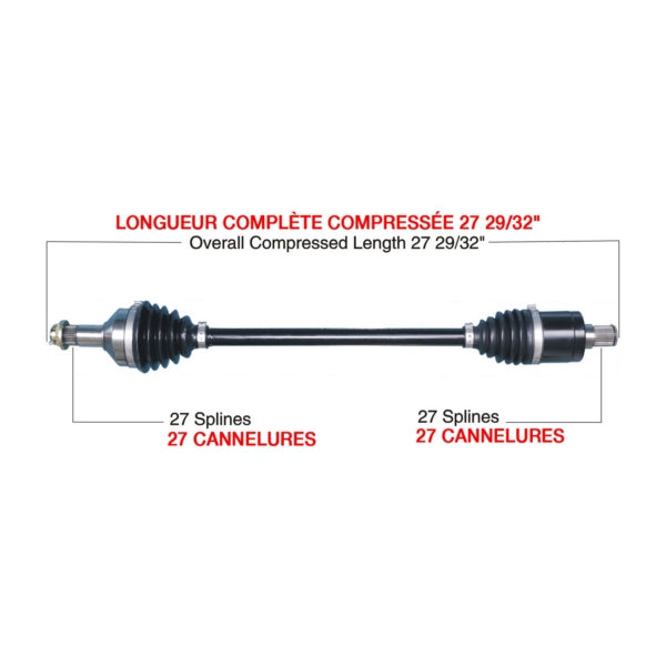 TrakMotiveHD Complete HD Axle (216469)