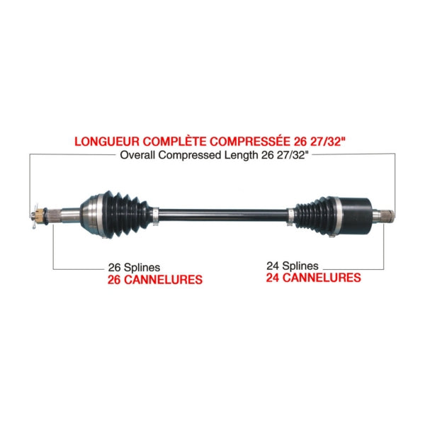 TrakMotiveHD Complete HD Axle (216476)