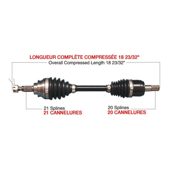 TrakMotiveHD Complete HD Axle (216485)