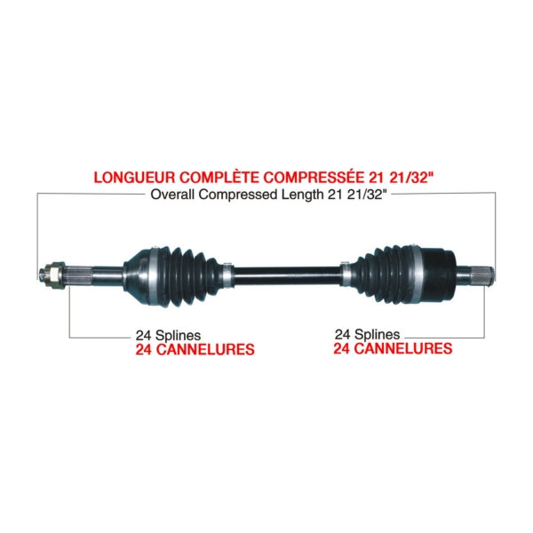 TrakMotiveHD Complete HD Axle (216490)