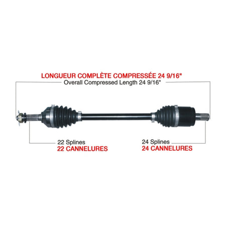 TrakMotiveHD Complete HD Axle (216493)