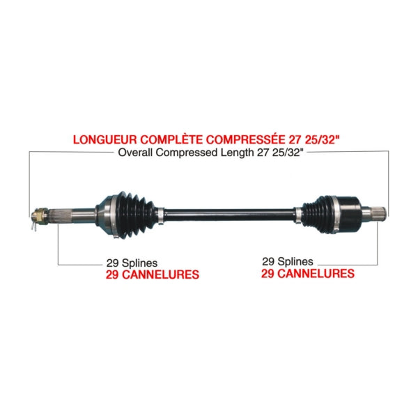 TrakMotiveHD Complete HD Axle (216498)