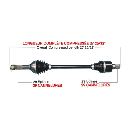 TrakMotiveHD Complete HD Axle (216498)