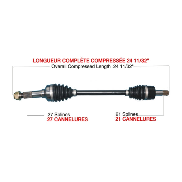 TrakMotiveHD Complete HD Axle (216541)