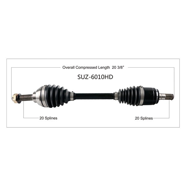 TrakMotive Complete HD Axle (216655)