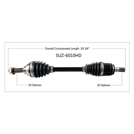 TrakMotive Complete HD Axle (216655)