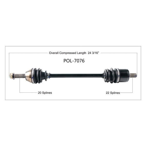 TrakMotive Complete Axle (216659)