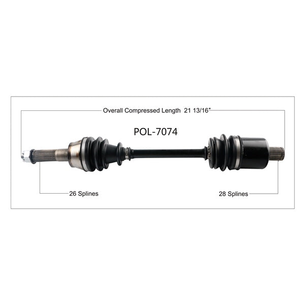 TrakMotive Complete Axle (216662)