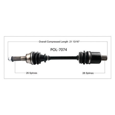 TrakMotive Complete Axle (216662)