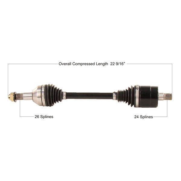 TrakMotive Complete HD Axle (216664)