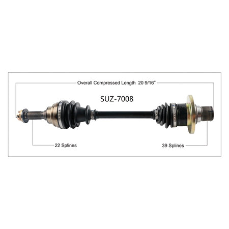 TrakMotive Complete Axle (216666)