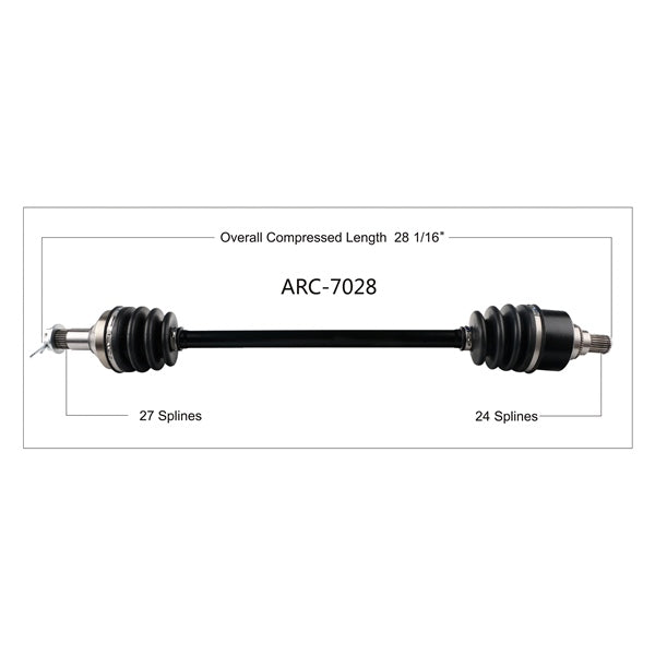 TrakMotive Complete Axle (216667)
