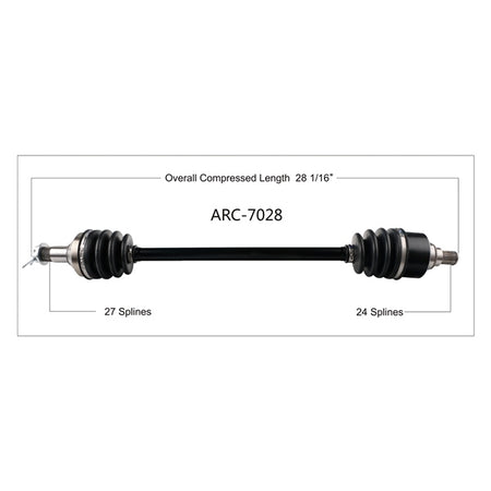 TrakMotive Complete Axle (216667)