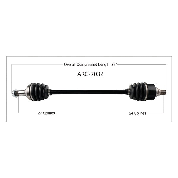 TrakMotive Complete Axle (216671)