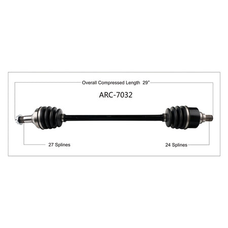 TrakMotive Complete Axle (216671)