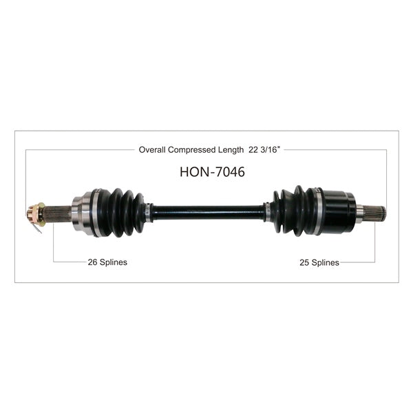TrakMotive Complete Axle (216678)