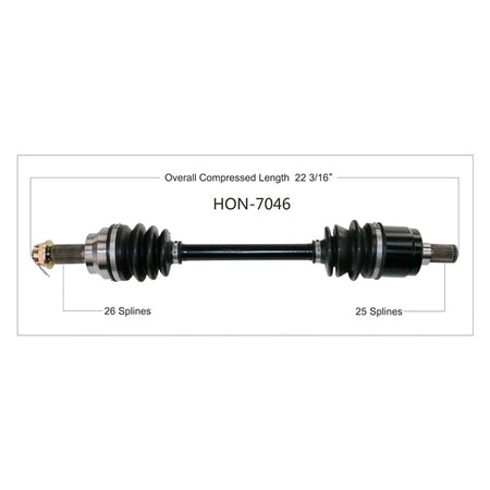 TrakMotive Complete Axle (216678)