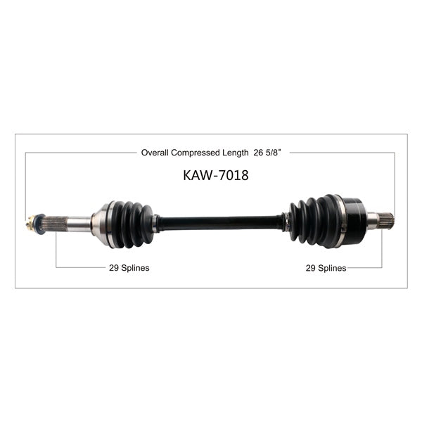 TrakMotive Complete Axle (216680)
