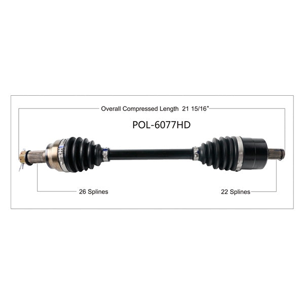 TrakMotive Complete HD Axle (216687)
