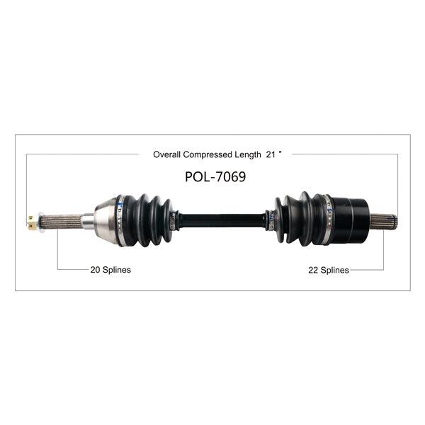 TrakMotive Complete Axle (216690)