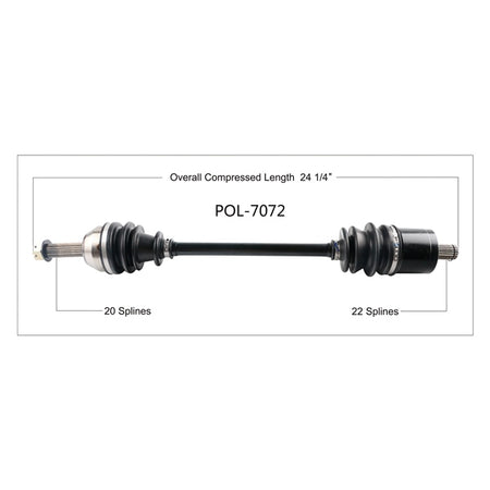 TrakMotive Complete Axle (216693)