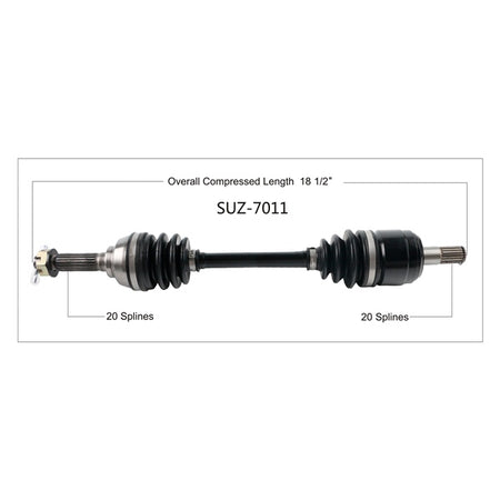 TrakMotive Complete Axle (216697)