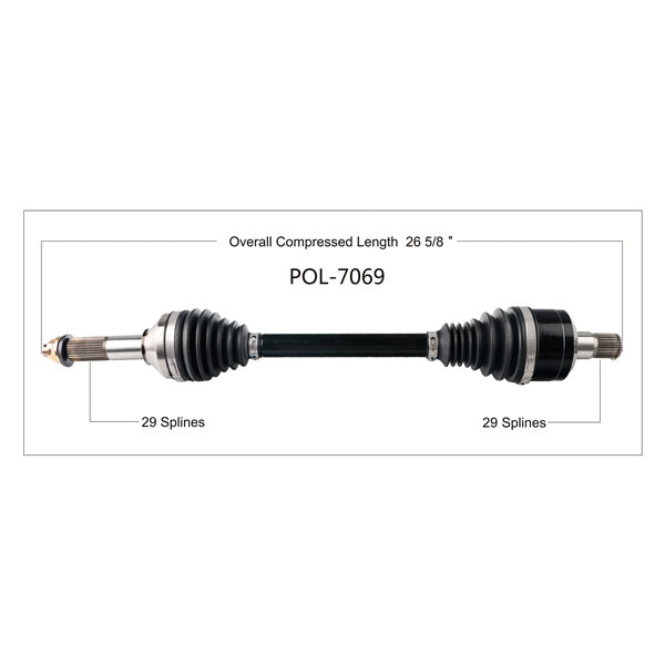 TrakMotive Complete HD Axle (216705)
