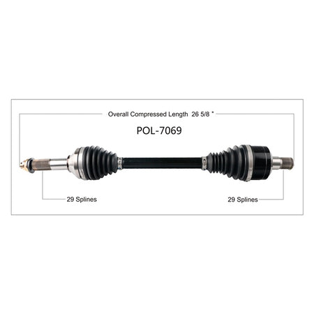 TrakMotive Complete HD Axle (216705)