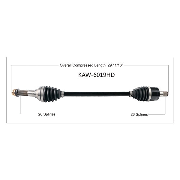 TrakMotive Complete HD Axle (216706)