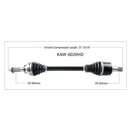 TrakMotive Complete HD Axle (216707)