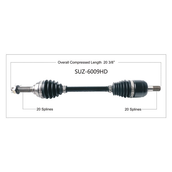 TrakMotive Complete HD Axle (216717)