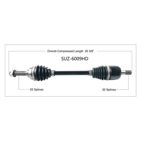 TrakMotive Complete HD Axle (216717)