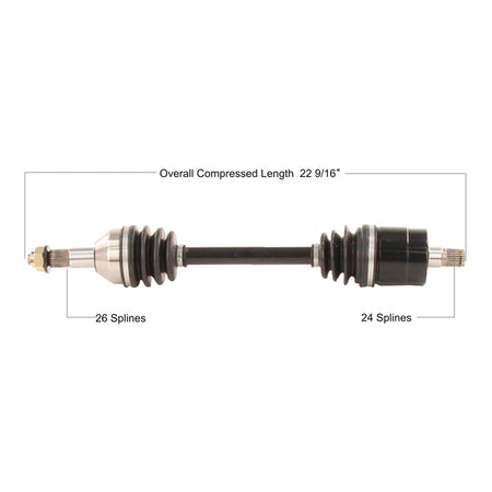TrakMotive Complete Axle (216720)