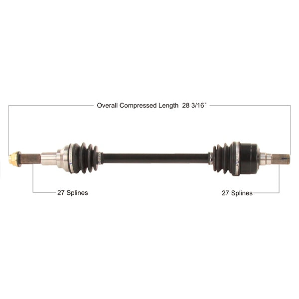 TrakMotive Complete Axle (216737)
