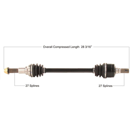 TrakMotive Complete Axle (216737)