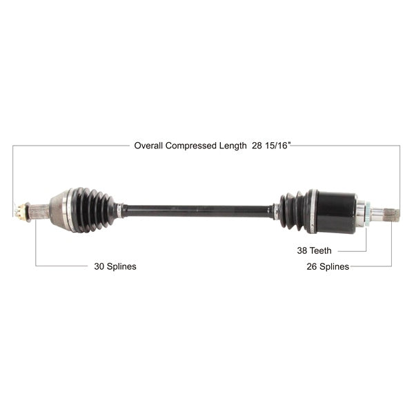 TrakMotive Complete Axle (216751)