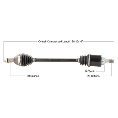 TrakMotive Complete Axle (216751)