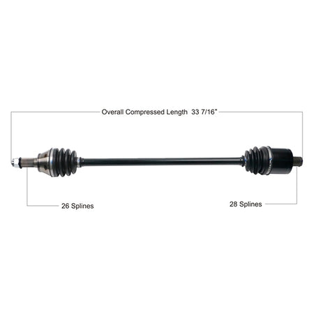 TrakMotive Complete Axle (216758)