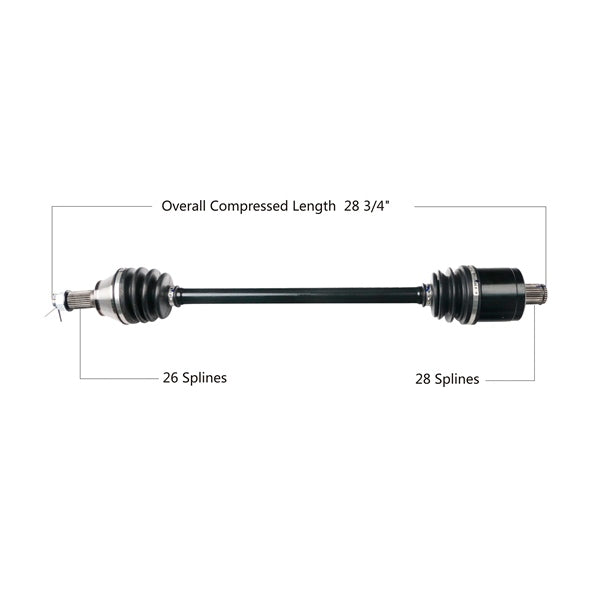 TrakMotive Complete Axle (216761)