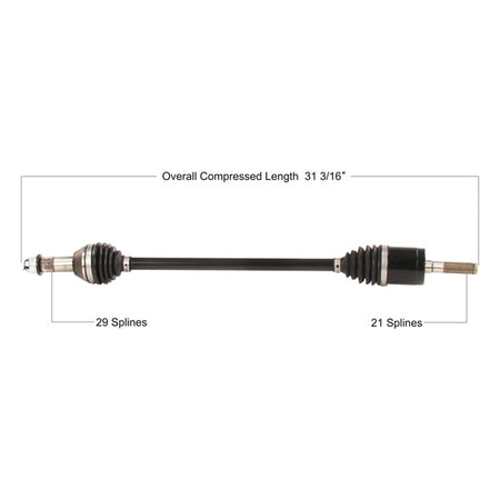 TrakMotive Complete HD Axle (216770)