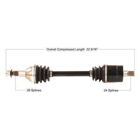TrakMotive Complete Axle (216793)