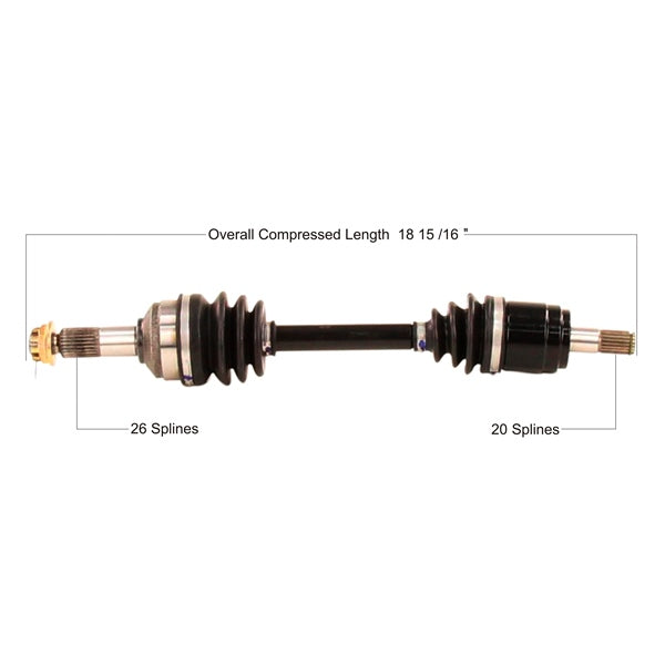 TrakMotive Complete Axle (216799)