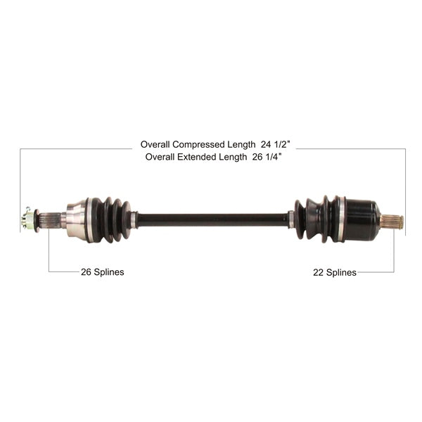TrakMotive Complete Axle (216802)