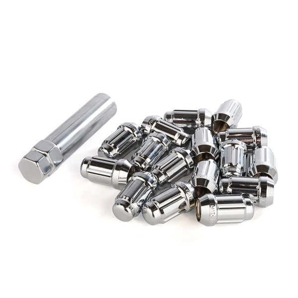WCA Conical Lug Nut Kit (16) with Tip Closed (217308)