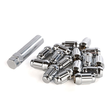 WCA Conical Lug Nut Kit (16) with Tip Closed (217308)