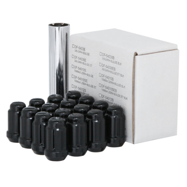 WCA Conical Lug Nut Kit (16) with Tip Closed (217978)