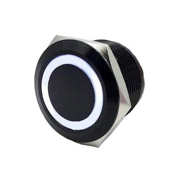 Quake LED Interrupteur encastré avec anneau DEL